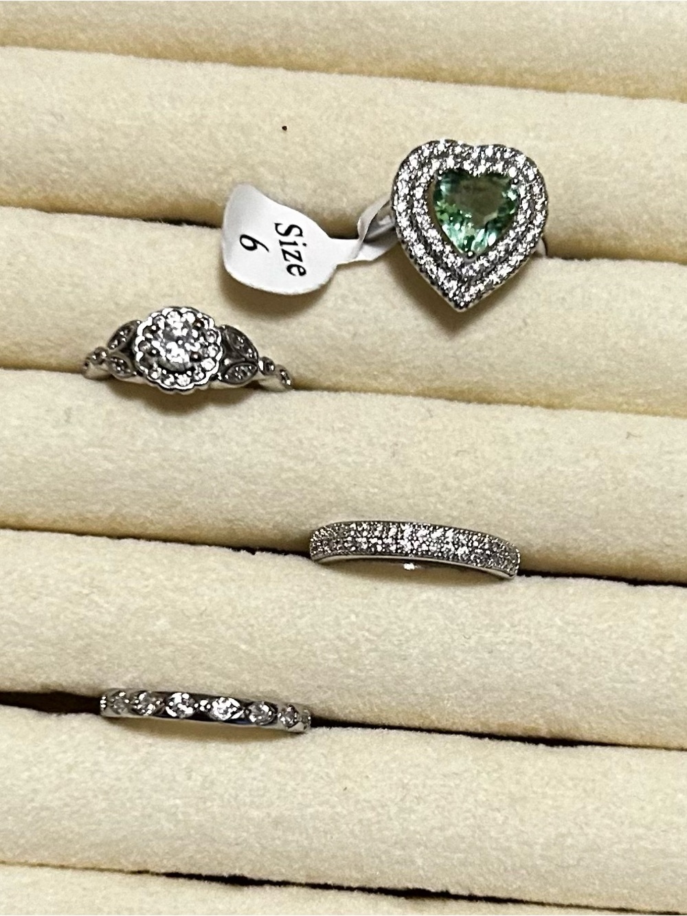 Bundle of size 6 rings NWT - Picture 1 of 7